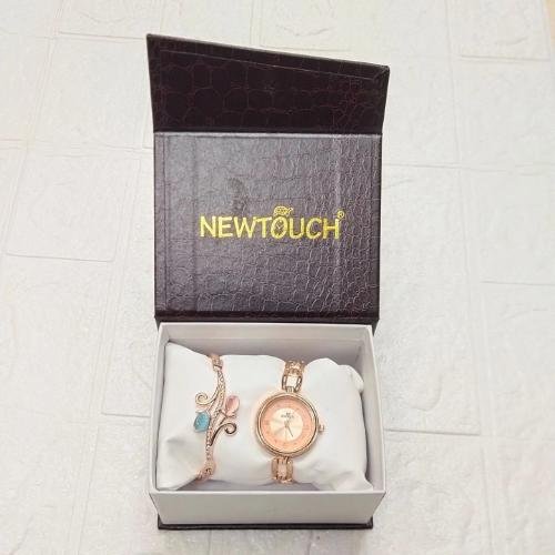 New Touch Watch & Braclet Gift Set