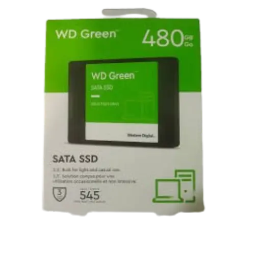 WD Green SATA SSD 480 GB Up to 545MB